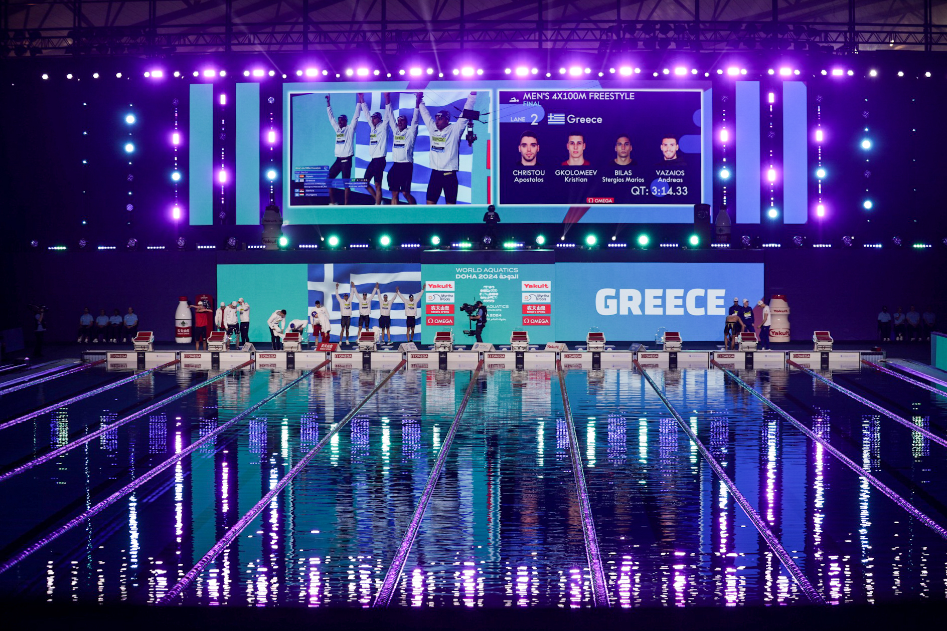 Εθνική 4Χ100μ ελεύθερο : «Με τη σκυταλοδρομία το βλέμμα μας είναι σε πολύ υψηλούς στόχους»