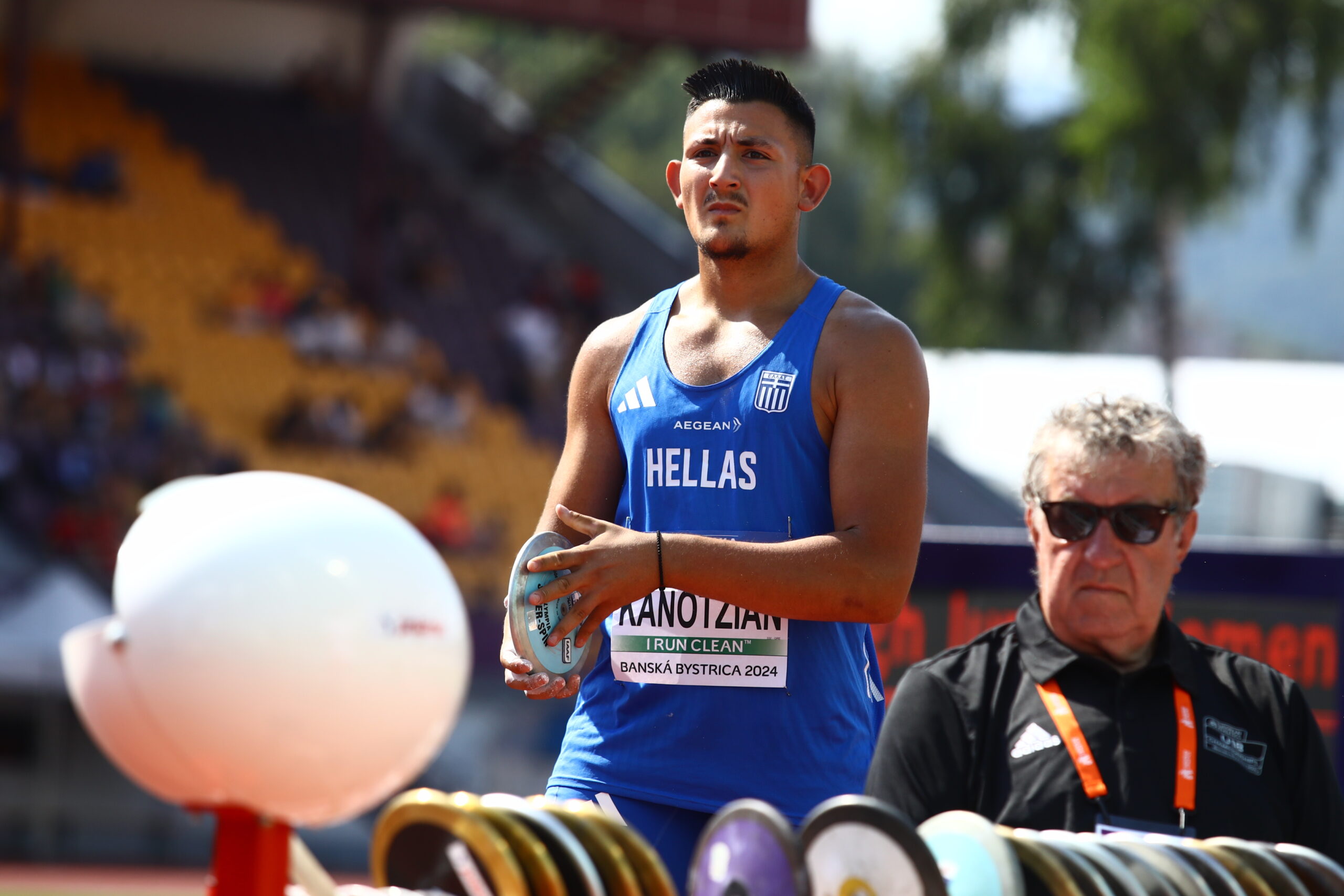 Ευρωπαϊκό στίβου Κ18: Εκτός πρόκρισης ο Κανοτζιάν στη δισκοβολία