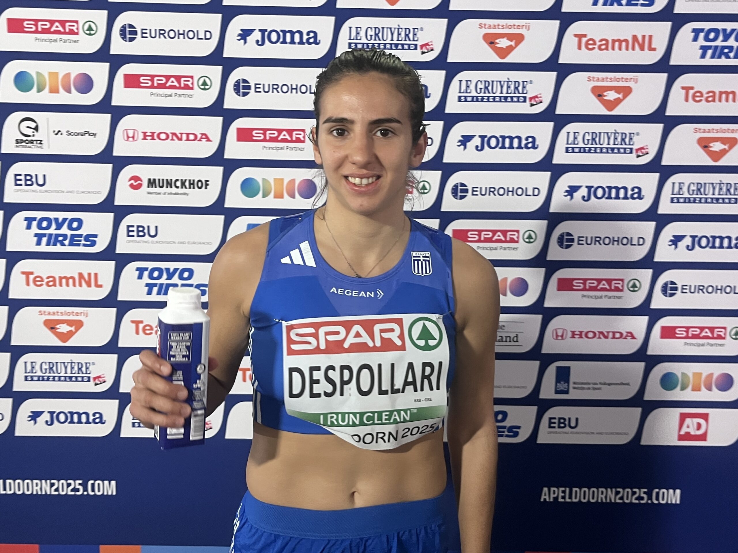 Δεσπολλάρη: «Η συμμετοχή σε μεγάλες διοργανώσεις δεν με φοβίζει, αντιθέτως μου δίνει κίνητρο»