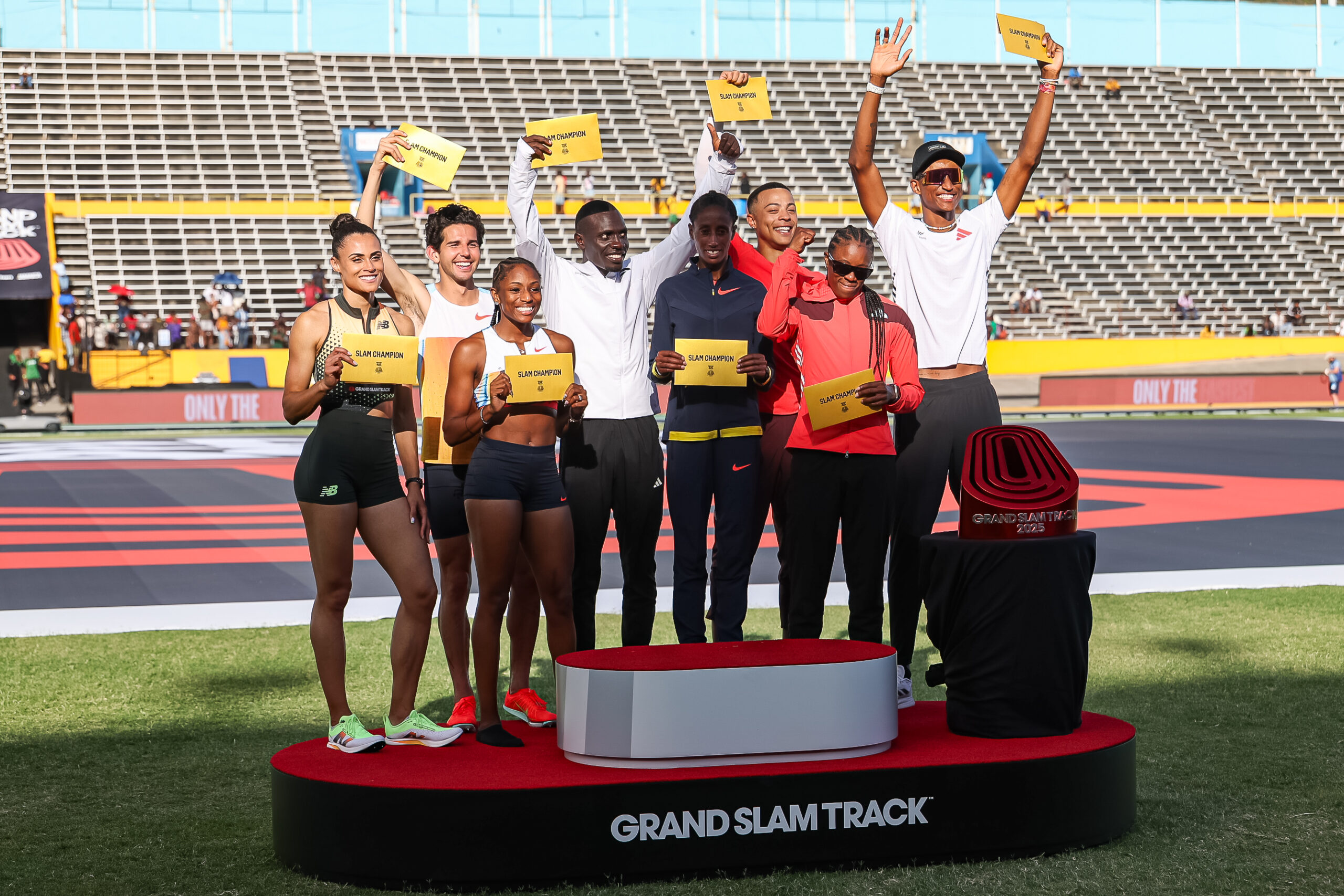 Grand Slam Track: Είδαμε και σας μεταφέρουμε όλα όσα έγιναν στην πρεμιέρα στο Κίνγκστον