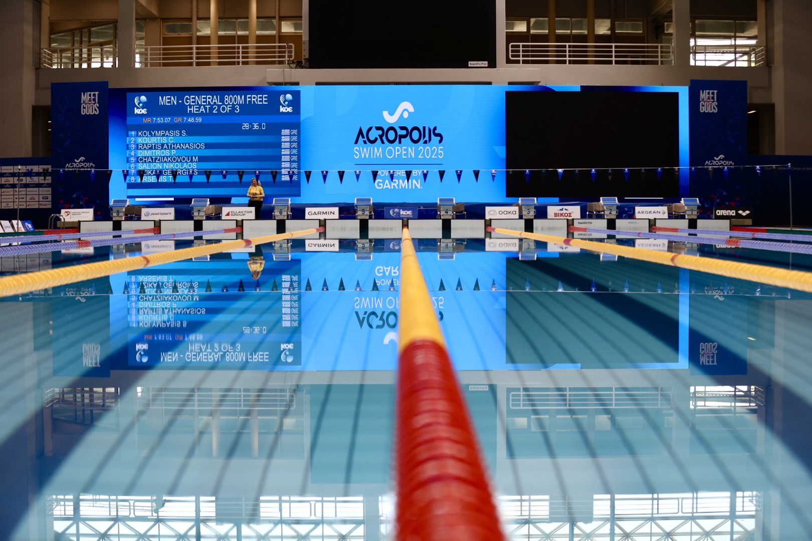 Acropolis Swim Open 2025: Οι λίστες εκκίνησης της διοργάνωσης