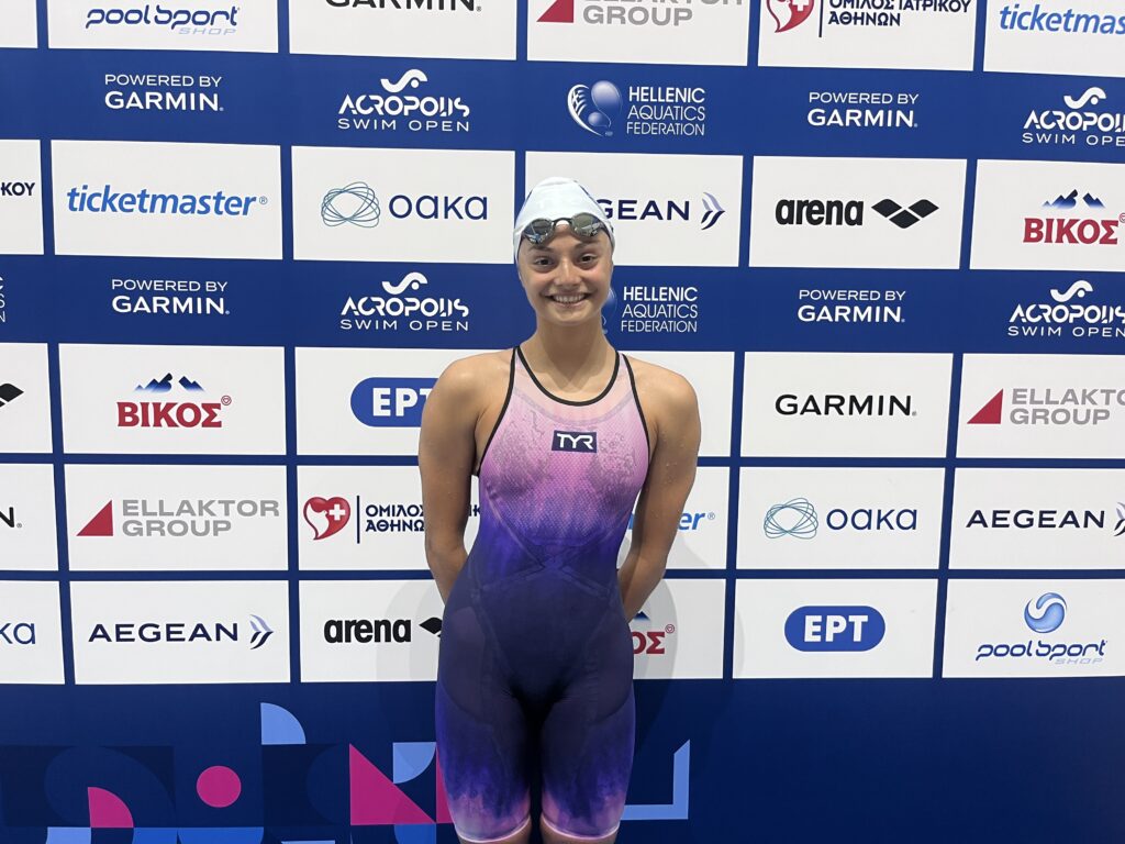 Acropolis Swim Open 2025: Η Μπιλανάκου πήρε το πανελλήνιο ρεκόρ κορασίδων της Δράκου μετά από 17 χρόνια