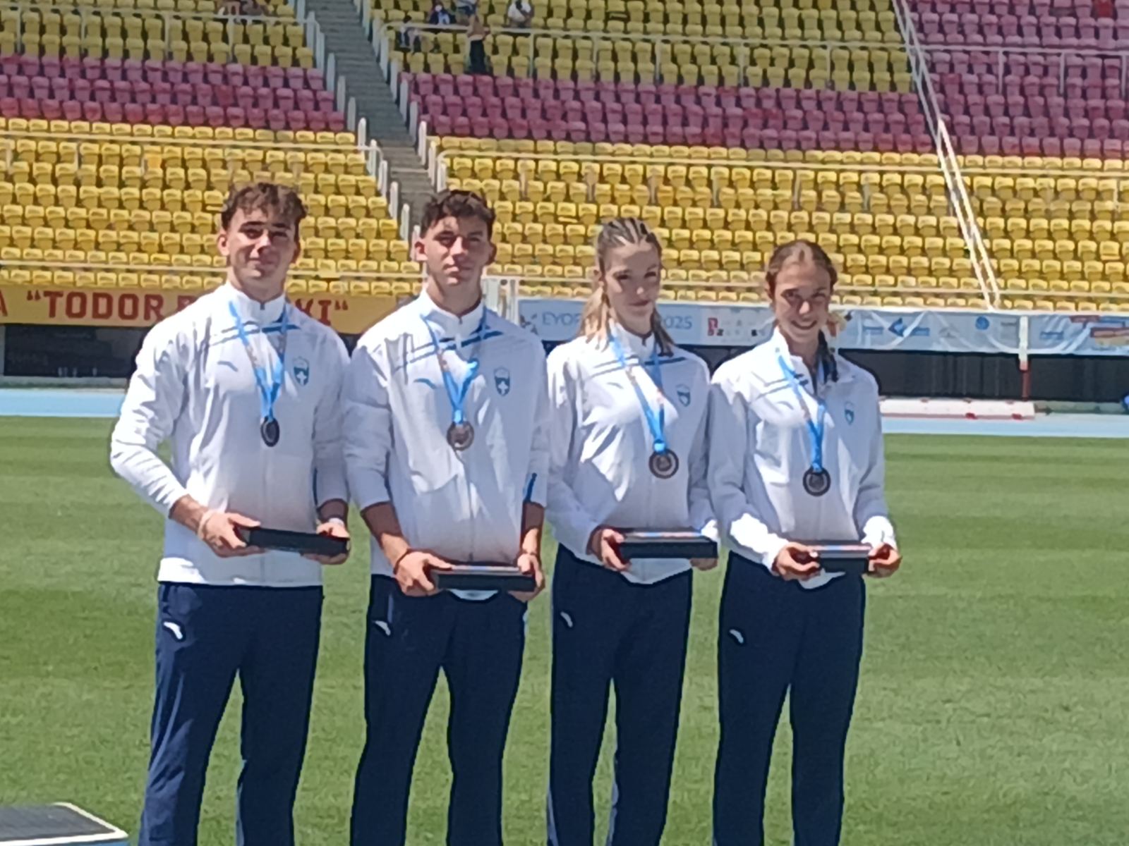 EYOF 2025: Πέντε μετάλλια μετρά ο ελληνικός στίβος στα μισά της διοργάνωσης