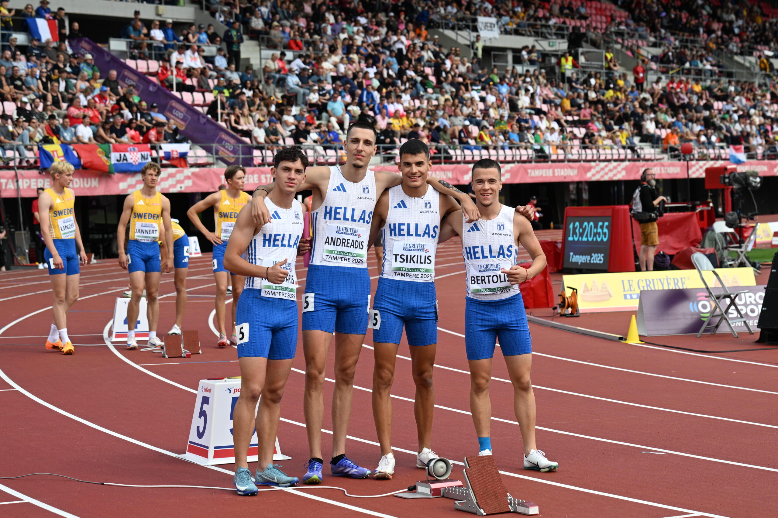 Ευρωπαϊκό Κ20 2025: Τελικός για την 4Χ400μ των εφήβων, 22η η Γέρου στο βάδην