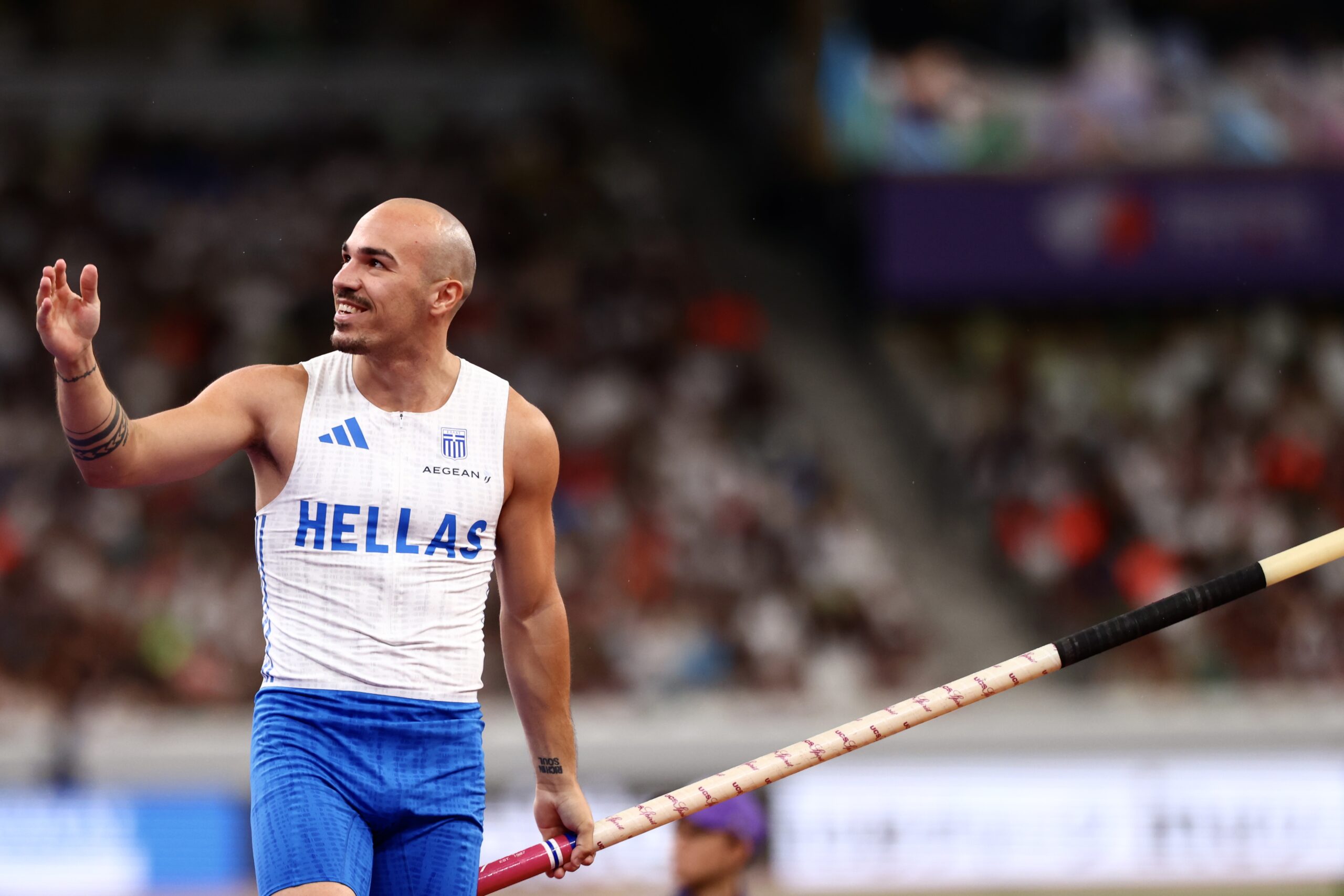 Ρίζος: «Πάλεψα πολύ για να βρεθώ σε αυτόν τον αγώνα – Χάρηκα που είχα τους γονείς μου στις κερκίδες»