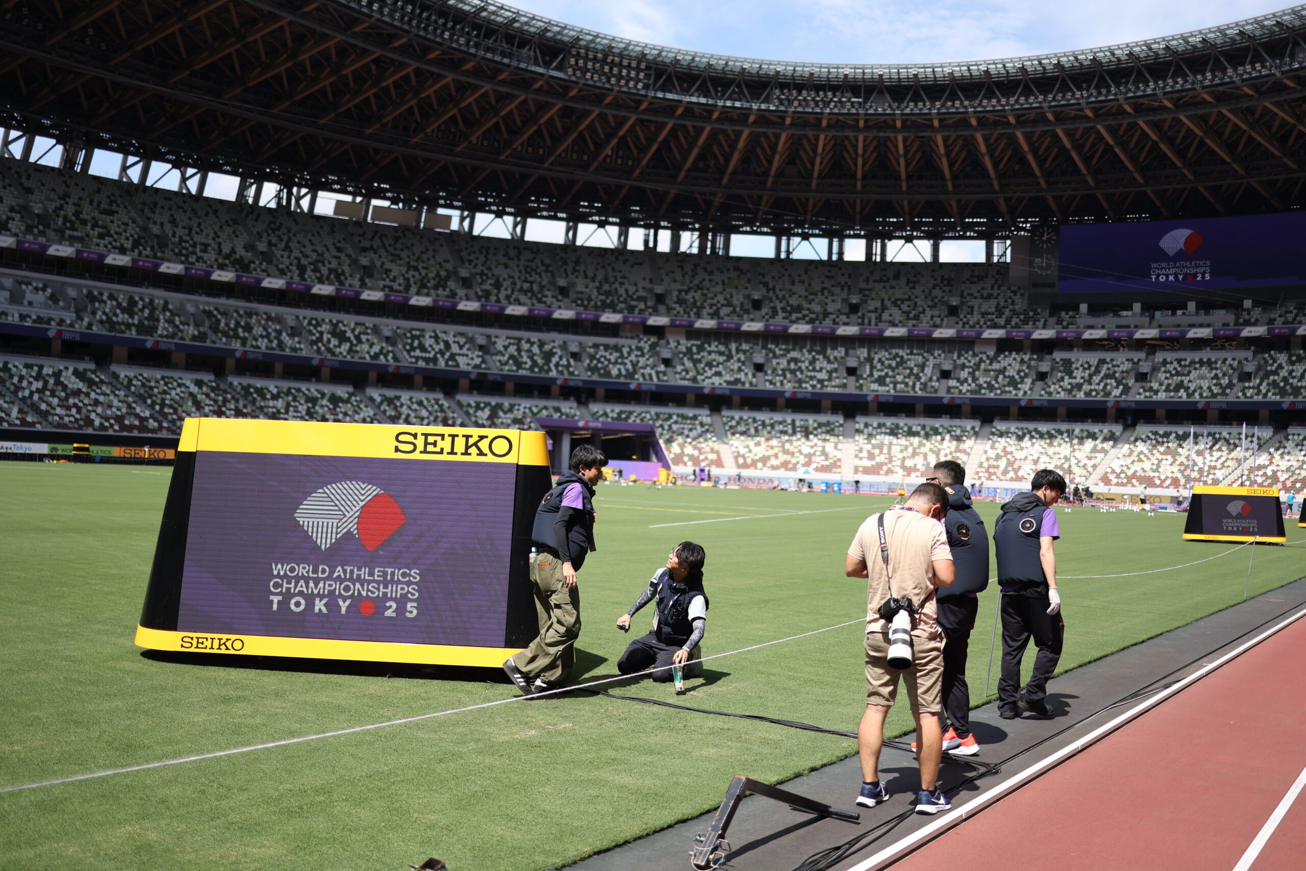 Παγκόσμιο στίβου 2025: Οι τελευταίες πινελιές στο στάδιο πριν την έναρξη
