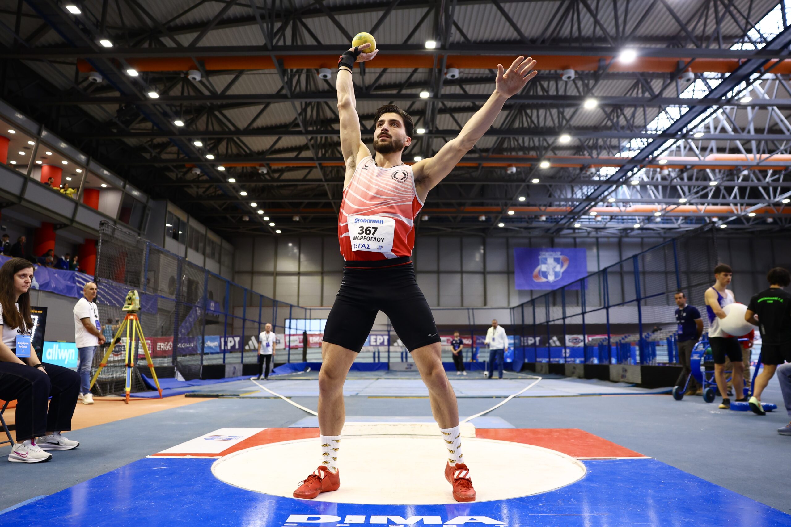 Πανελλήνιο κλειστού 2026: Σε τροχιά ατομικού ρεκόρ ο Ανδρέογλου στο έπταθλο