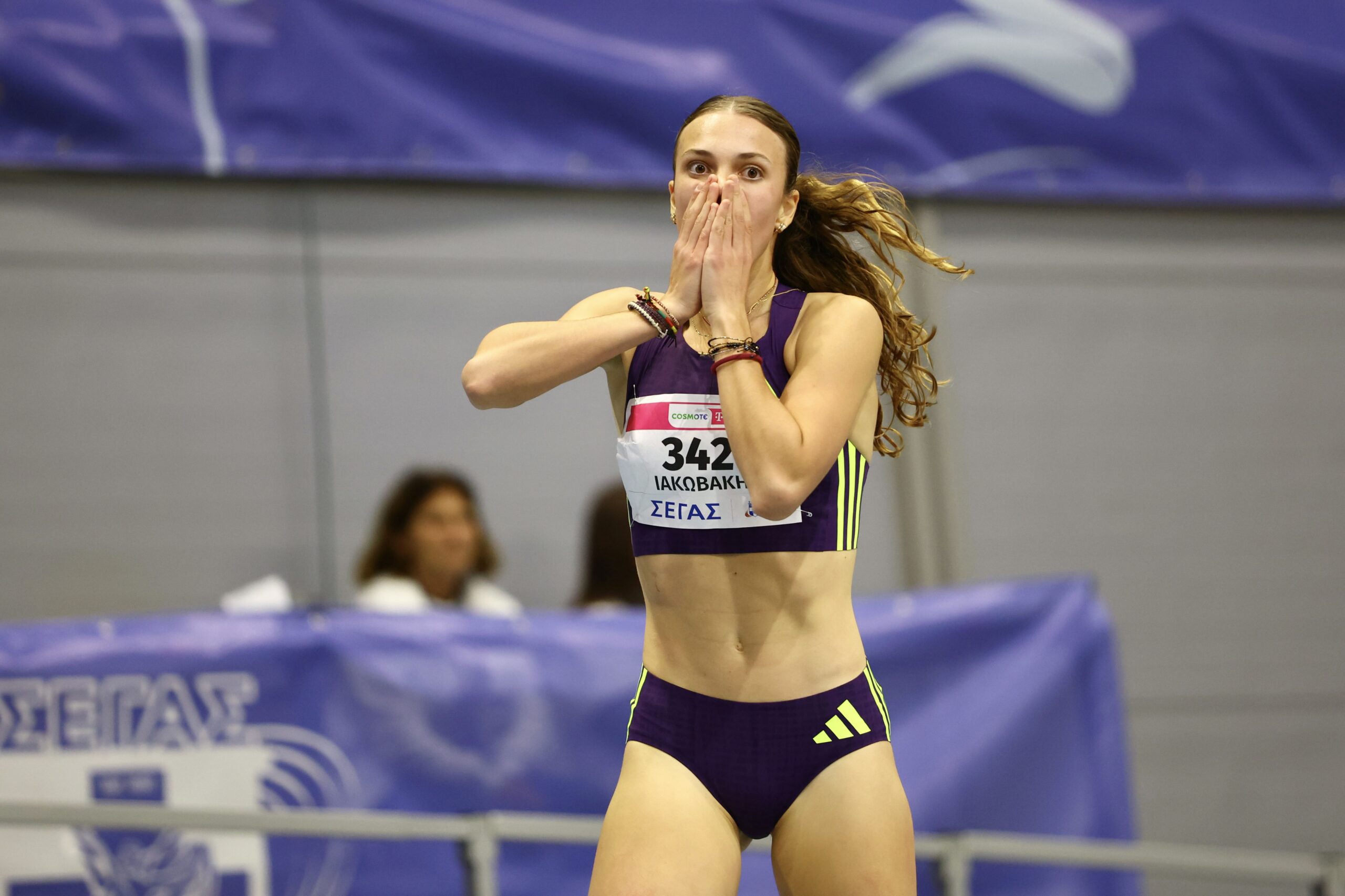 Πανελλήνιο κλειστού 2026: «Βολίδα» η Ιακωβάκη στα 400μ με διπλό πανελλήνιο ρεκόρ