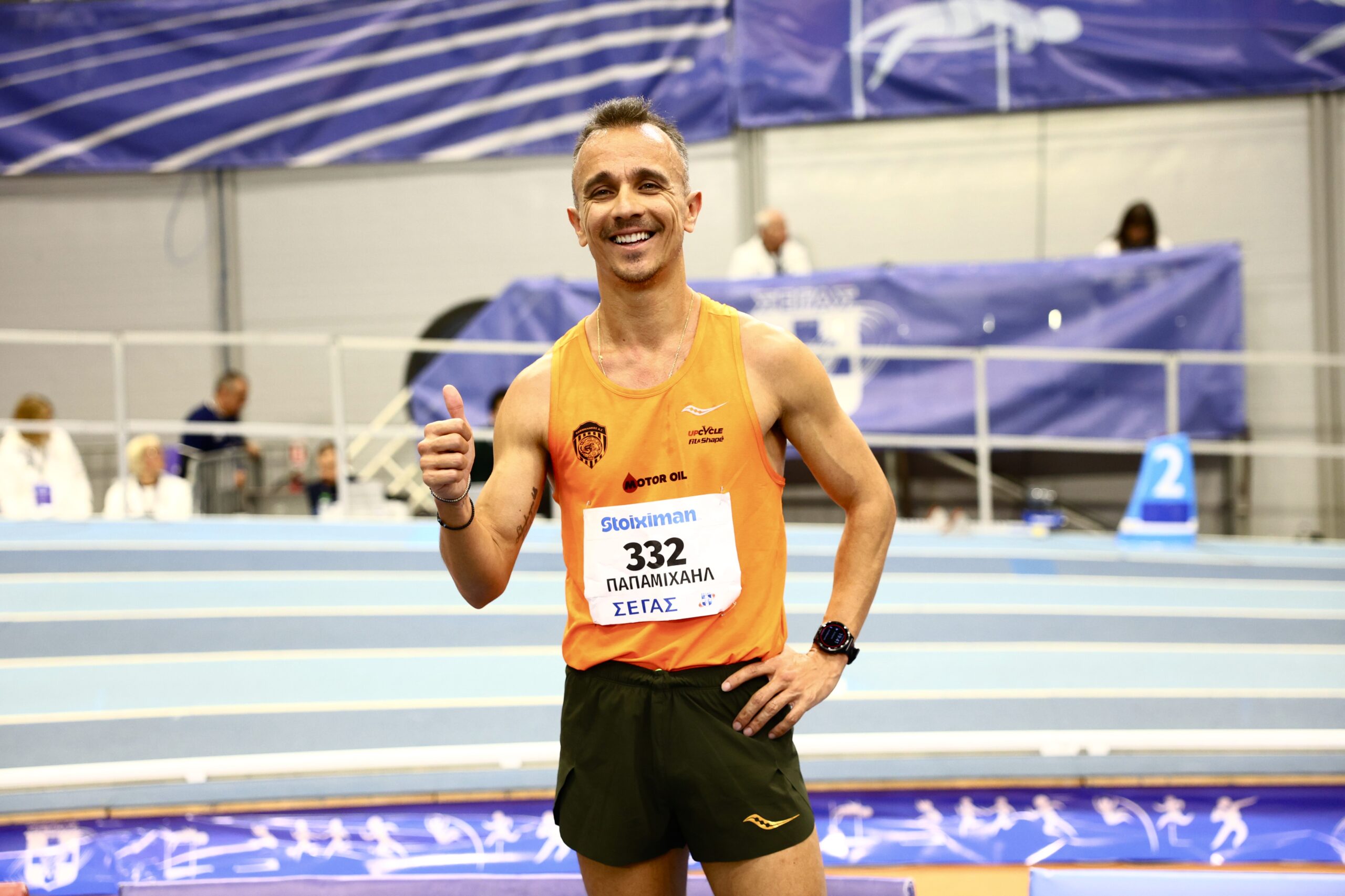 Πανελλήνιο κλειστού 2026: Δέκατος τίτλος για τον Παπαμιχαήλ στα 5000μ βάδην