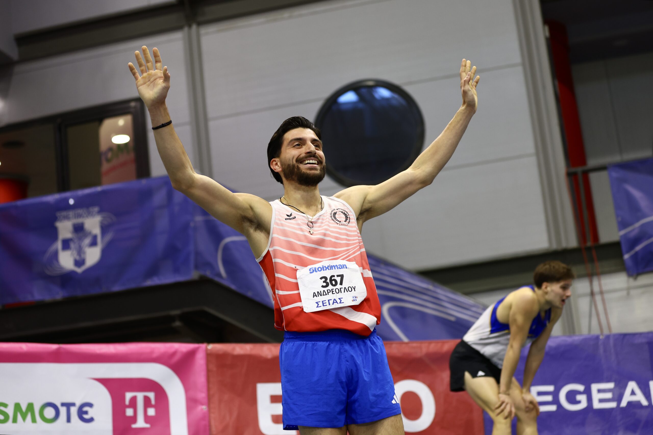 Πανελλήνιο κλειστού 2026: Μεγάλο ατομικό ο Ανδρέογλου – Νο 2 όλων των εποχών στο έπταθλο