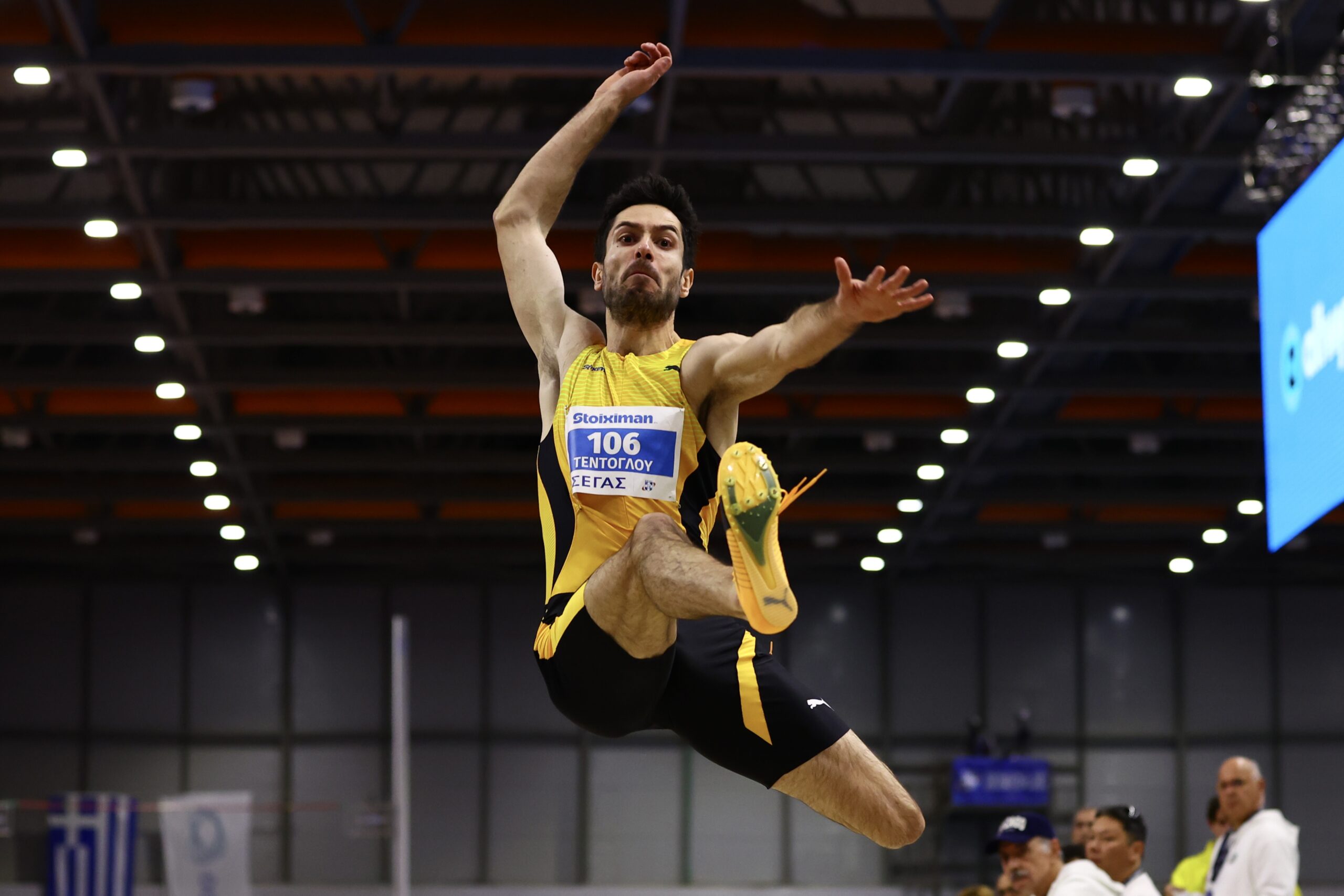 Πανελλήνιο κλειστoύ 2026: Νο8 σερί τίτλος για τον Τεντόγλου στο μήκος